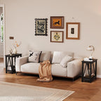 ChooChoo Farmhouse End Table, Narrow Side Table, Slim End Table - Image 2