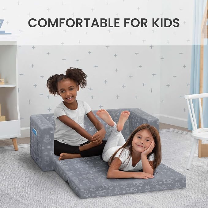 Serta Perfect Sleeper Personalized Extra Wide Convertible Sofa to Lounger - Image 4