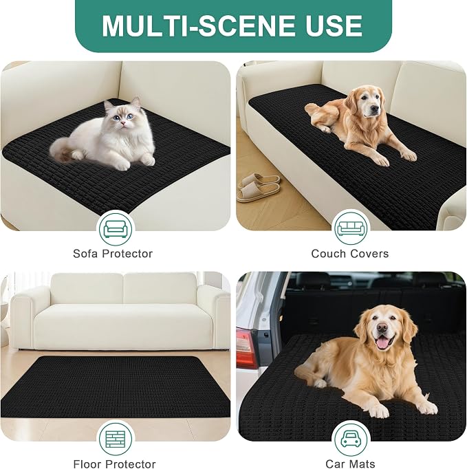 Foxdecor Couch Cover Sofa Covers Washable, Dog Bed Cover Couch Covers - Image 5