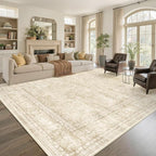 8x10 Ft Large Area Rugs for Living Room, Soft Non-Slip Machine Washable Rug by Lo%CC%80utiRootHome