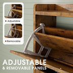 GRUSIGN Shoe Cabinet, Shoe Storage Cabinet - Image 4