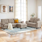 5 Seat Sectional Sofa Set for Living Room Set - Image 8