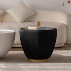 Round Marble Coffee Table Set of 2, 2 Piece Coffee Table and End Table - Image 8