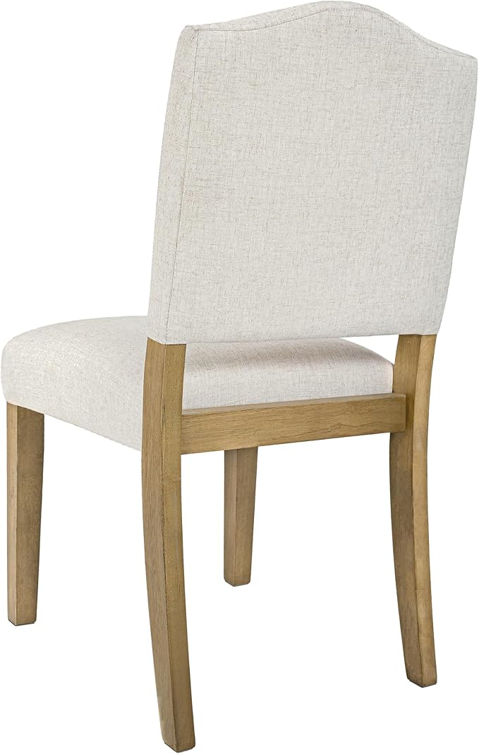 HomePop Open Back Upholstered Dining Chair - Image 5