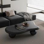 47" Cloud Coffee Table for Living Room Irregular Coffee Table Modern Low Coffee - Image 3