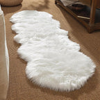 Ashler Faux Fur Rug, 2 x 6 Ft, Machine Washable | Fluffy Sheepskin, Fuzzy Ultra - Image 2