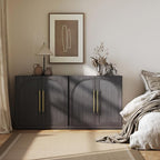 BELLEZE Set of 2 Modular Sideboard - Image 9