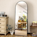 HARRITPURE 59"x16" Arched Full Length Mirror, Arch Floor Mirror - Image 6