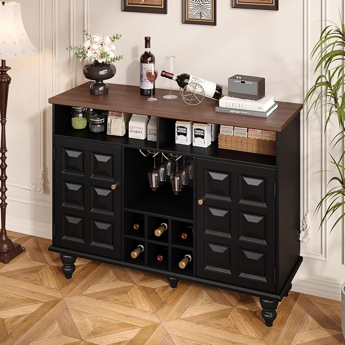 Vabches 45" Wine Bar Cabinet - Image 5