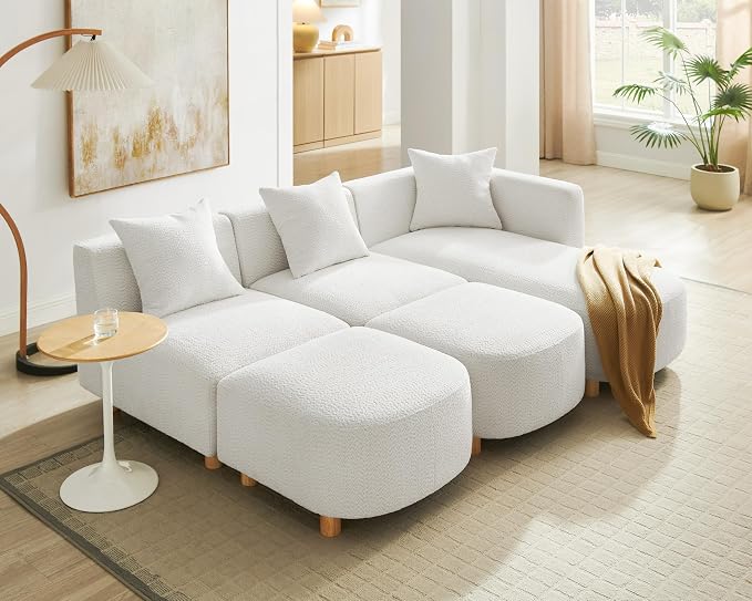VANOMi 109.84" Modular Sectional Sofa - Image 8