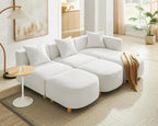 VANOMi 109.84" Modular Sectional Sofa - Image 8