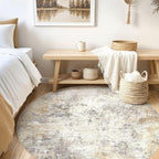 UERMEI 6ft Round Area Rug Living Room Rugs - Image 3