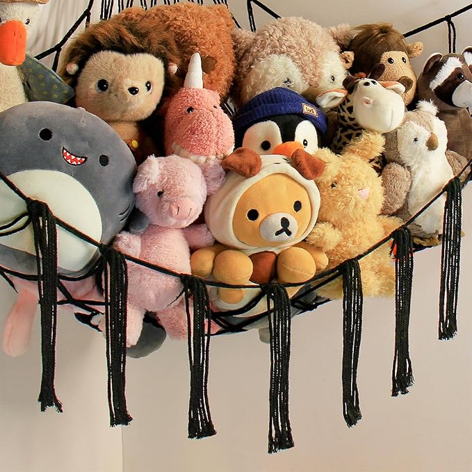 mirolam Stuffed Animal Storage Hammock Net - Image 3
