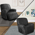 ANARACHON Leather Look Oversize Recliner Chair Covers, Thick 4 Pieces Recliner by ANARACHON