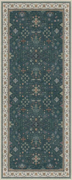 Dark Green 2x5 Kitchen Rug - Image 9