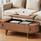 Oval Lift Top Coffee Table by Pruchant