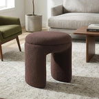 Furniture of America Rami Modern 18-inch Solid Wood Upholstered Ottoman by FurnitureofAmerica