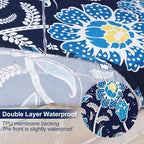 Smiry Waterproof Patio Cushion Covers, Stretch Outdoor Furniture Covers | Couch - Image 2