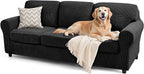 SUBRTEX 7 Pieces Stretch Sofa Slipcover Sets Couch Cover Sets Backrest Cushion by Subrtex