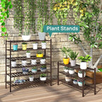 viewcare Long Shoe Rack, Bamboo Wood Shoe Rack - Image 6
