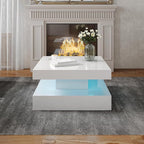 HedoAjim White LED Coffee Table - Image 6