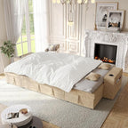 Modular Sectional Sleeper Sofa Bed, Couches - Image 2