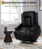 GarveeHome Oversized Wide Power Lift Recliner Chair - Image 4