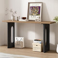 59.2'' Modern Console Table Sofa Table Entryway Table by LynHomeFurnitureMall