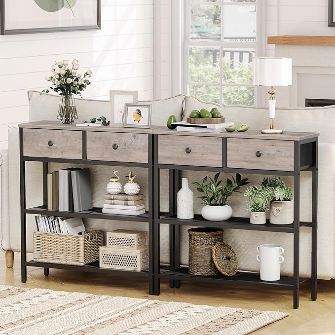 HOOBRO 29.5" Narrow Console Table - Image 2