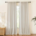 RYB HOME Sheer Curtains 108 inches, Extra Long Floor to Ceiling Curtains | by RYBHOME
