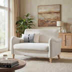 EcoHarbor Living 50.5" Mid-Century Modern Couch, Upholstered Sofa - Image 3