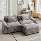 Oprisen 86" Modular Sectional Sofa, Comfy Cloud Couch Sectional Sofa by Oprisen