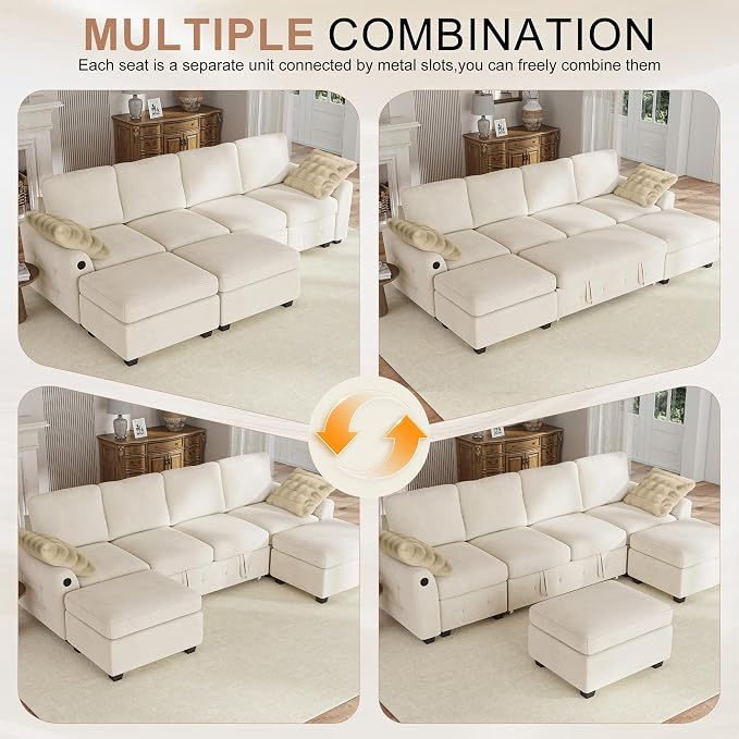 Hanherry 104" Sectional Couch - Image 8