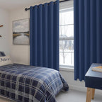 Room Darkening Curtains for Bedroom, 70 x 63 Inches, 2 Panels | Thermal - Image 6