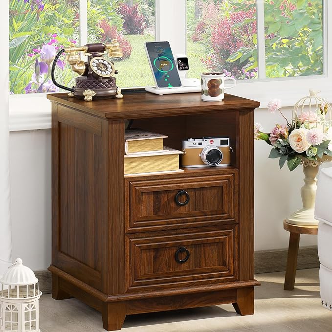 Joaxswe 18" Farmhouse Night Stand by Joaxswe