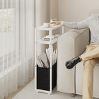 Leomonio Narrow Side Table, Slim End Tables - Image 7