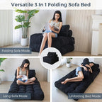 MAXYOYO Folding Sofa Bed, Convertible Sleeper Chair - Image 4