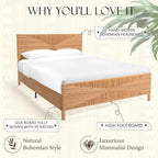 Yechen Boho Full Bed Frame - Image 4