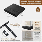 fuqing Floating Shelves for Wall, Wall Mounted Wood Floating Shelf - Image 3
