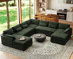 Belffin Large Modular Sectional Sofa by Belffin