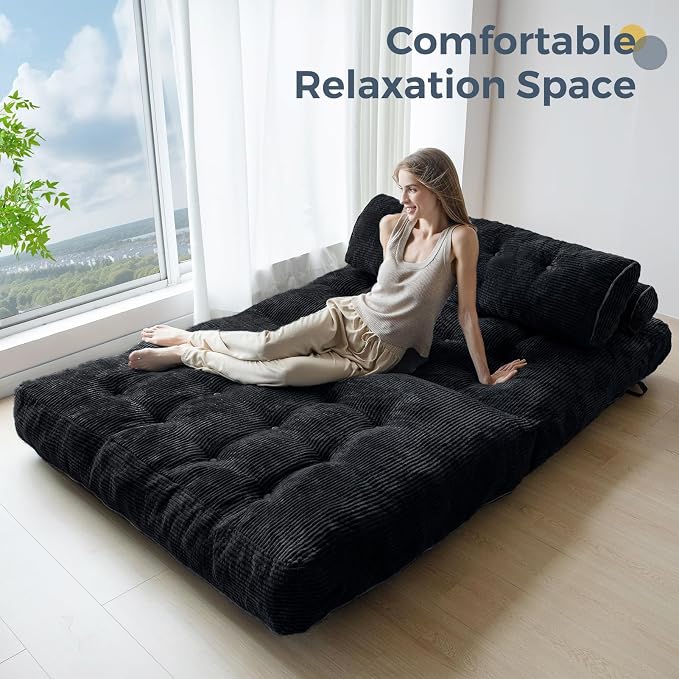 MAXYOYO Folding Sofa Bed, Convertible Sleeper Chair - Image 4