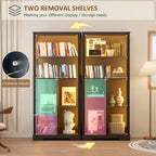 Gurexl Modern Glass Display Cabinet - Image 6