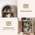 Vlsrka Arched Cabinet, Kitchen Pantry Cabinets - Image 5