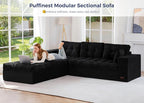 MAXYOYO 104" U Shaped Modular Sectional Sofa - Image 3
