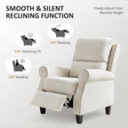 Recliner Chair for Living Room, Modern Reclining Sofa Home Theater Seating - Image 4