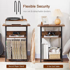 AMHANCIBLE Record Player Stand - Image 5