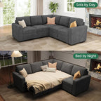 HONBAY Modular Sectional Sleeper Sofa - Image 5