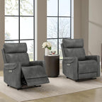 KISLOT Leather Recliner Chair for Adults Wall Hugger RV Recliner - Image 8