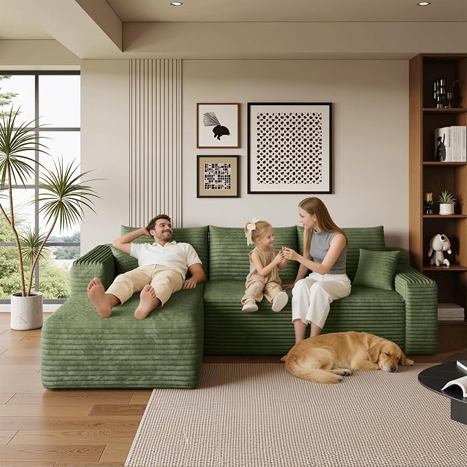 AUGOP 96" Sectional Couches for Living Room Modern Modular Sofa - Image 8