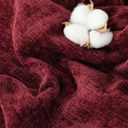 CaliTime Decorative Standard Throw Pillow Covers 26 X 20 Inches Burgundy | Pack - Image 2